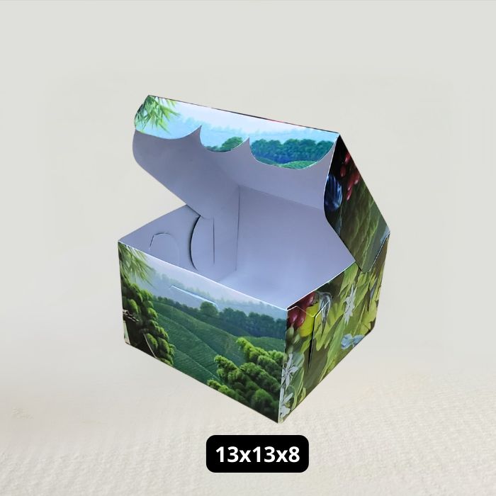 Caja 13x13x8 Caja Ecológica Personalizada