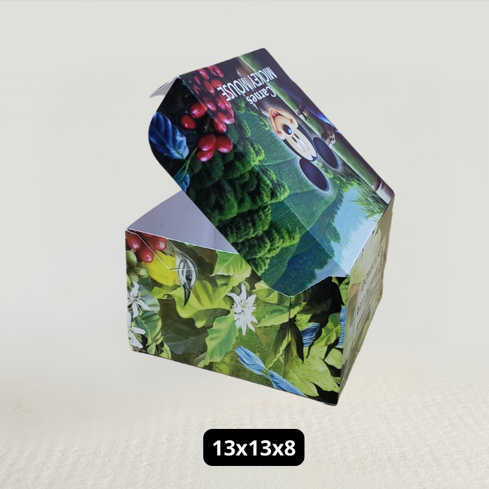 Caja 13x13x8 Caja Ecológica Personalizada