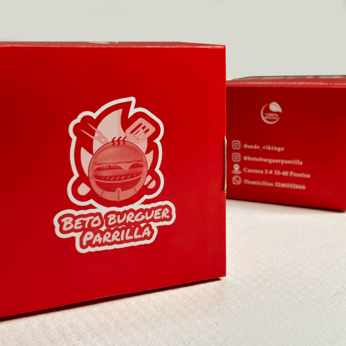 Caja 13x13x10 Caja Ecológica Personalizada