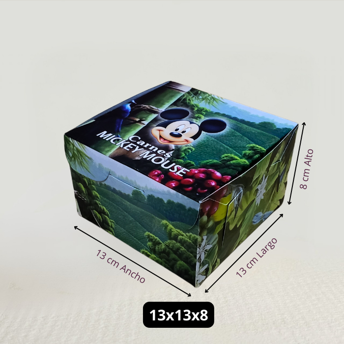 Caja 13x13x8 Caja Ecológica Personalizada